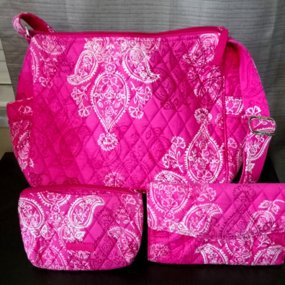 Vera Bradley pink purses